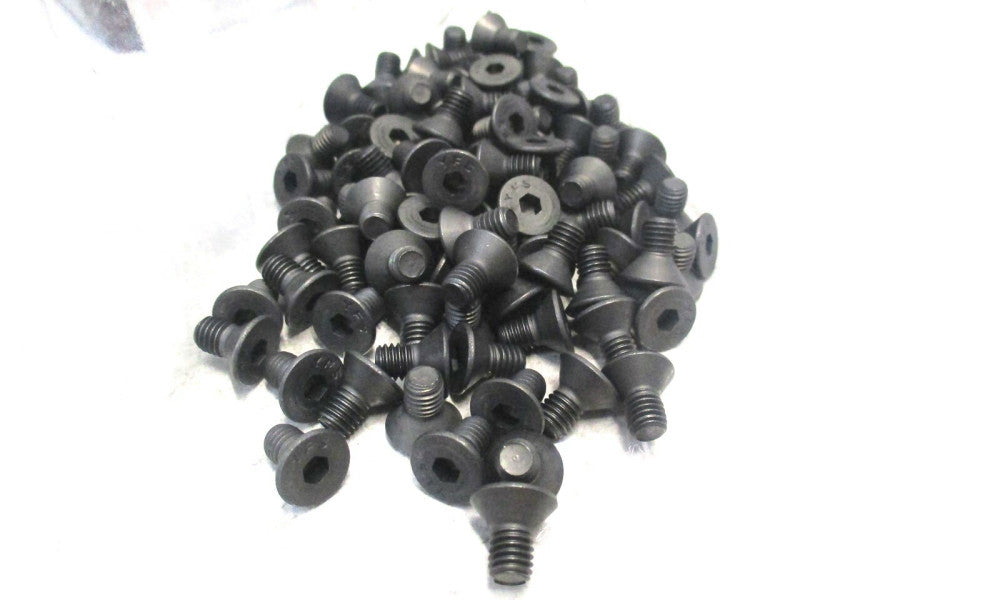 Brighton (211075) #10-32 UNF 3/8" OAL 1/8" Hex 82° Flat Cap Screw - Lot of 100