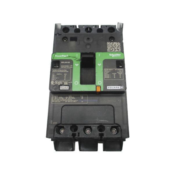 SQUARE D BDL36125 480V 125A (AS PICTURED) (GREEN) NSNP