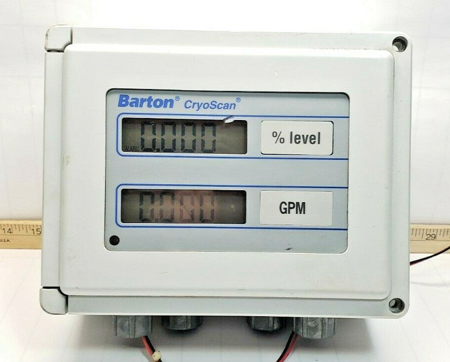 BARTON CRYOSCAN TANK LEVEL GAUGING UNIT 24 VDC INPUT CS401XX0A1B1A2A