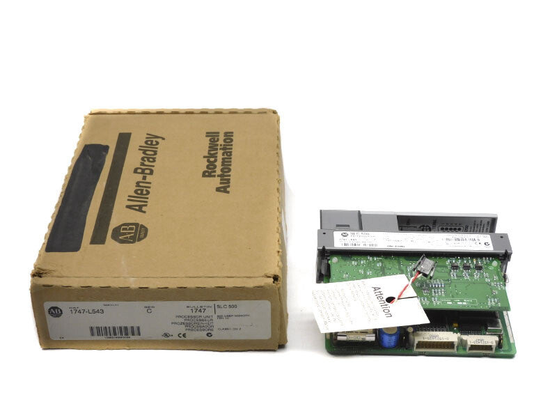 ALLEN BRADLEY 1747-L543 SER. C 24VDC 1A F/W 10 (NO KEY) NSMP