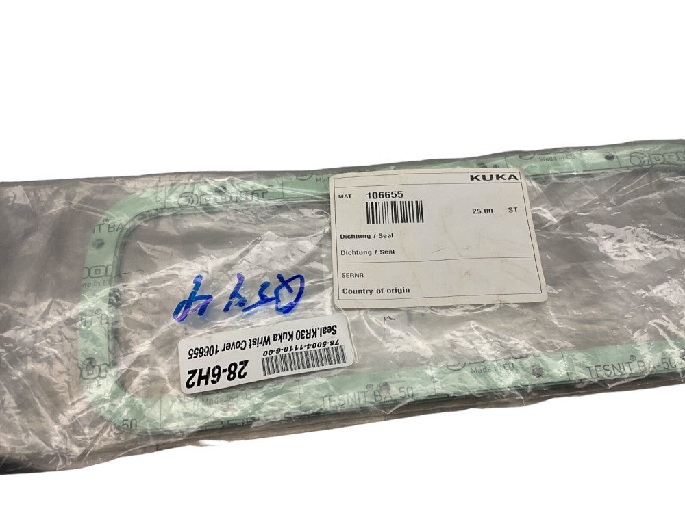 Seal. KR30 Kuka Wrist Cover 106655