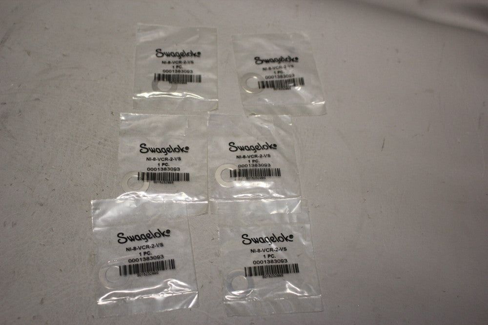 NEW LOT OF 6 SWAGELOK NI-8-VCR-2-VS GASKET