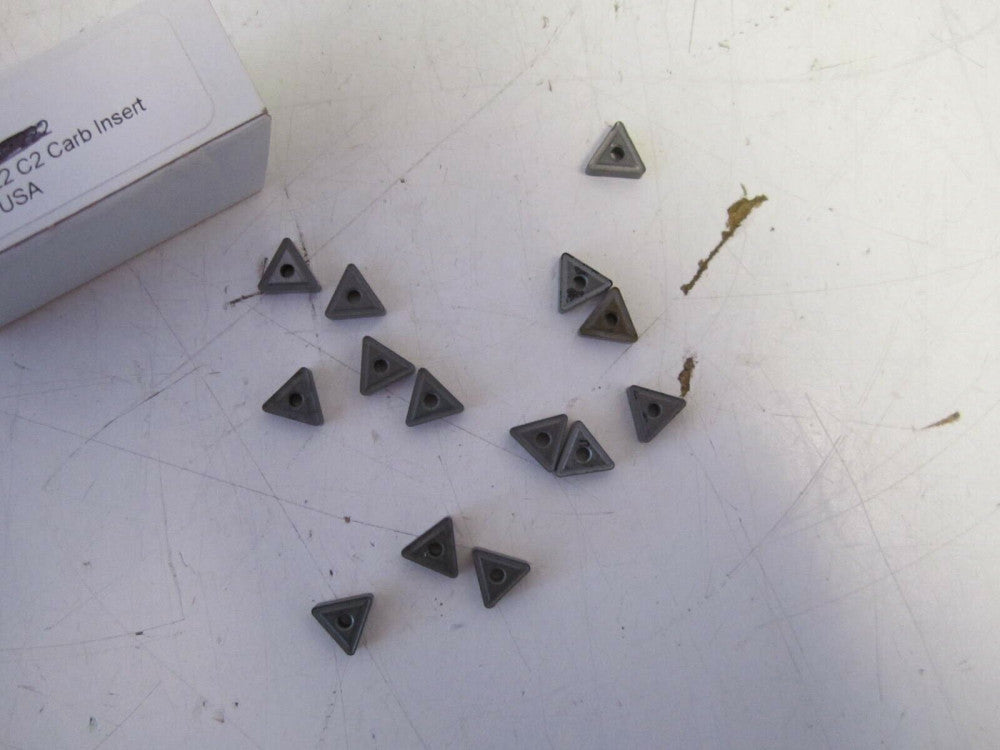 (TNMG-222 C2) Indexable Carbide Inserts New - Lot of 14