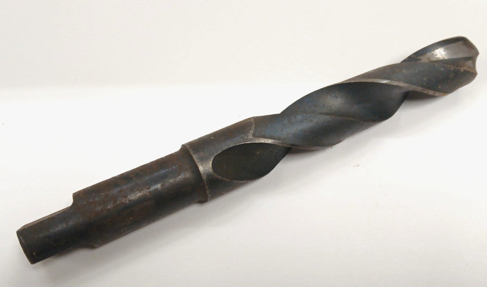 CLE-FORGE 7/8 TAPER SHANK TWIST DRILL BIT 2 FLUTE HS MT2 OAL 7-9/16" LOC 4-1/2"