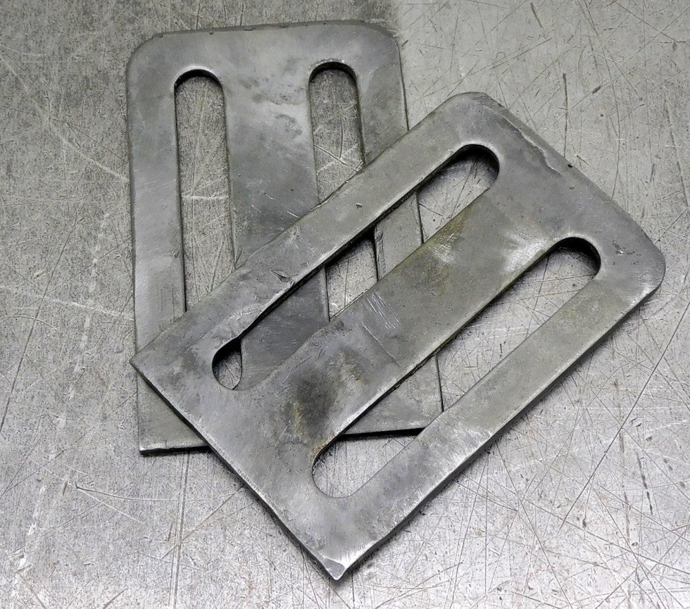 Baldor Grinder Tongue Guard Spark Arrestor 4 x 2-1/2" Lot of 2 Fits 1021w 1022w