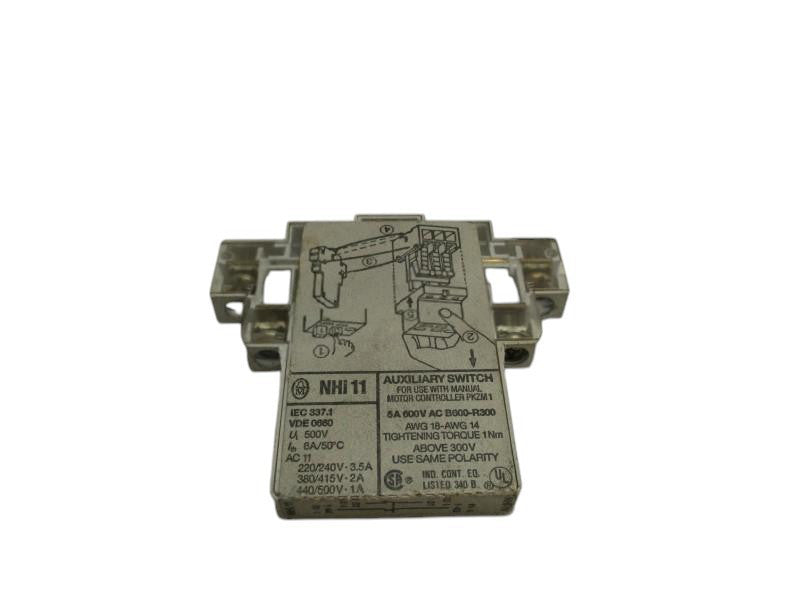 KLOCKNER MOELLER NHi11 AUXILLARY SWITCH UNMP