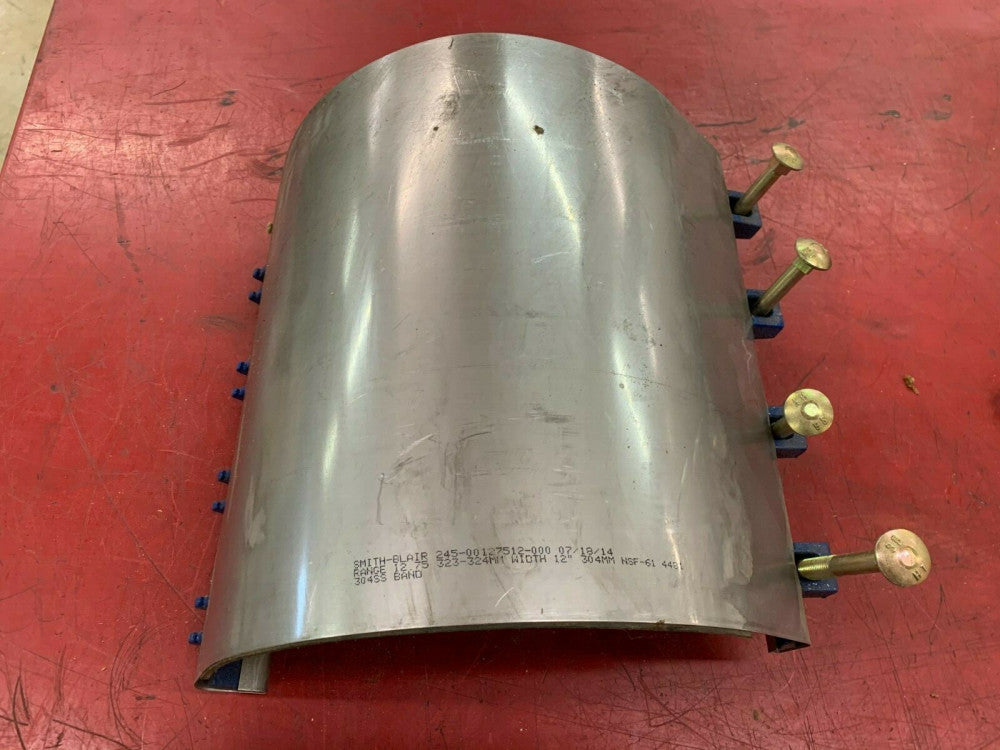 NEW NO BOX SMITH-BLAIR REDICLAMP 12" WIDTH REPAIR CLAMP 245-00127512-000