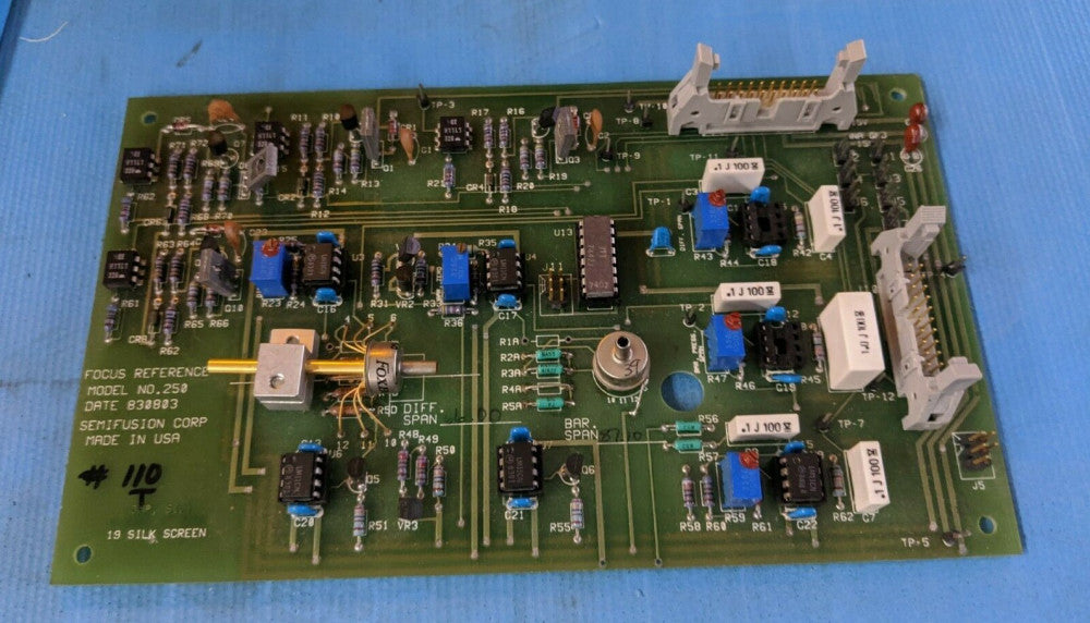Semifusion Focus Reference 250 Wafer Processing Board