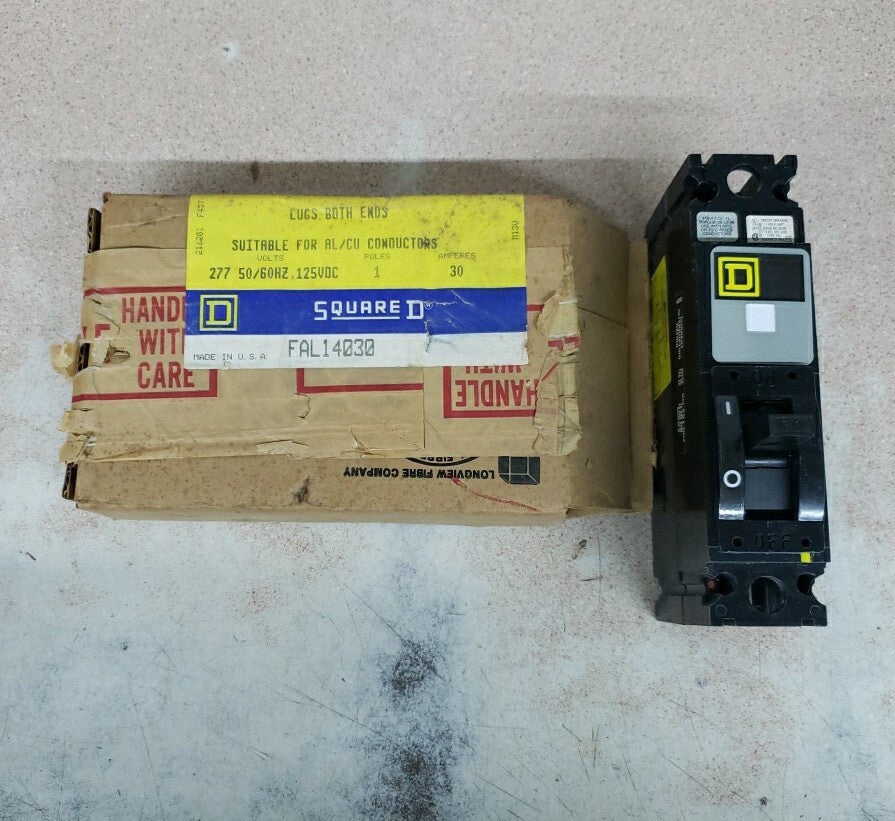 New open box Square D FAL14030 Circuit Breaker