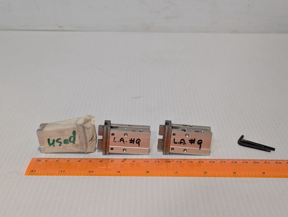 SMC MHZ2-10DN-X51 Pneumatic Gripper, used as pictured