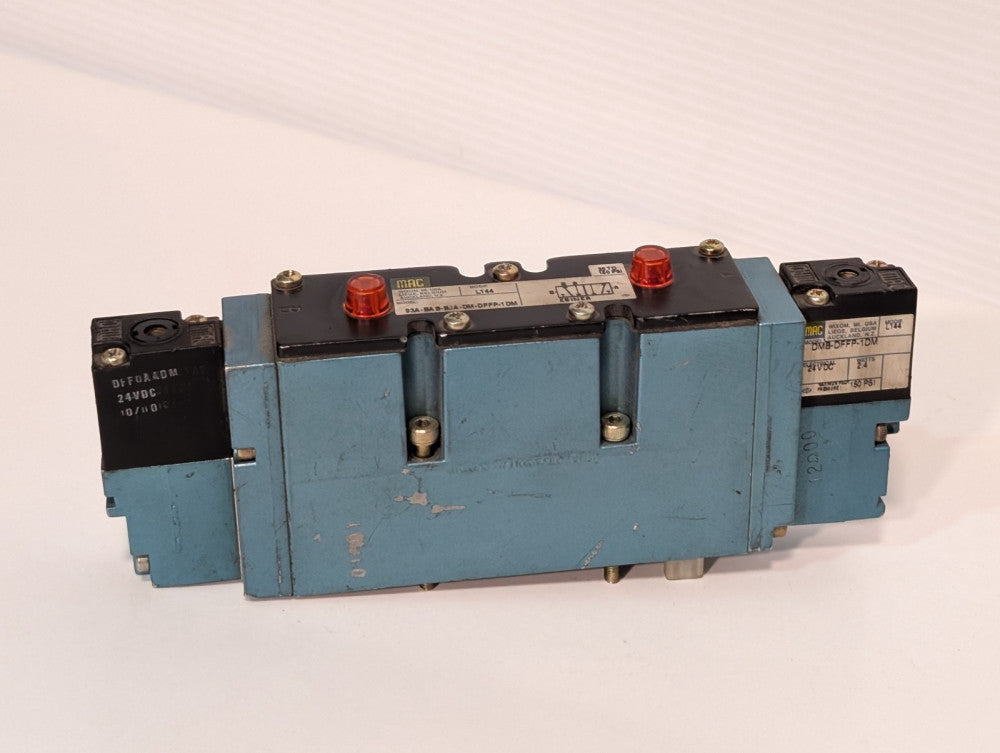 Mac 93A- BA B-BJA-DM-DFFP-1DM Solenoid Valve Modif. L144 20- 150 PSI