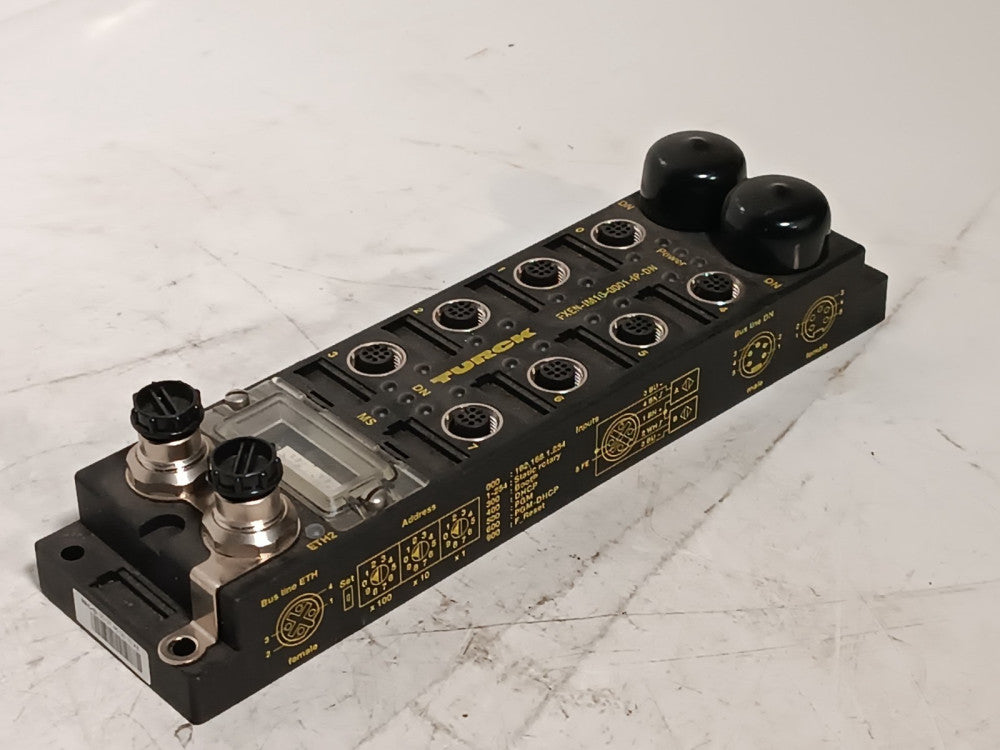 Turck FXEN-IM16-0001-IP-DN Compact Fieldbus I/O Module for Ethernet/IP,DeviceNet