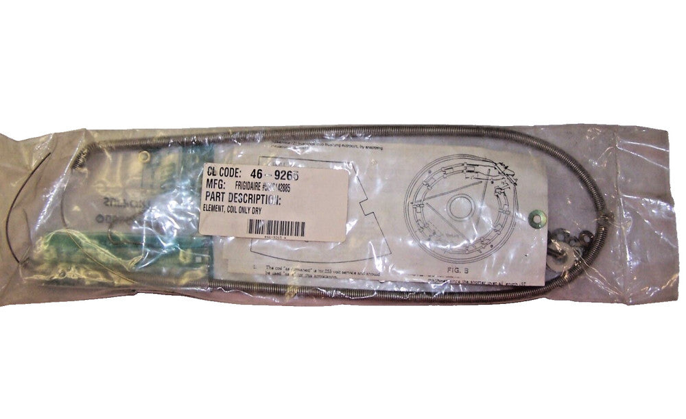 NEW FRIGIDAIRE WHITE WESTINGHOUSE DRY COIL ELEMENT 5300142885