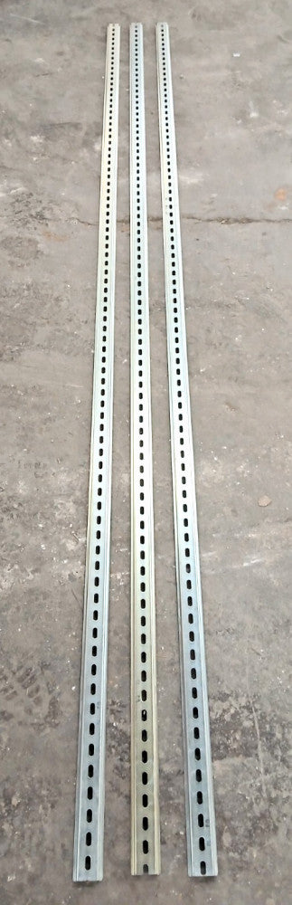 PANDUIT DIN RAIL MOUNT SLOTTED HEIGHT 6-1/2 FT. WIDTH 1-1/2 IN. LOT OF 3