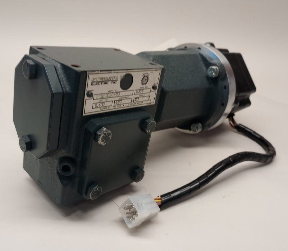 Sterling 213BC020483 Used Gear Motor 0.437hp 20:1 Anaheim 34Y008S-LW8