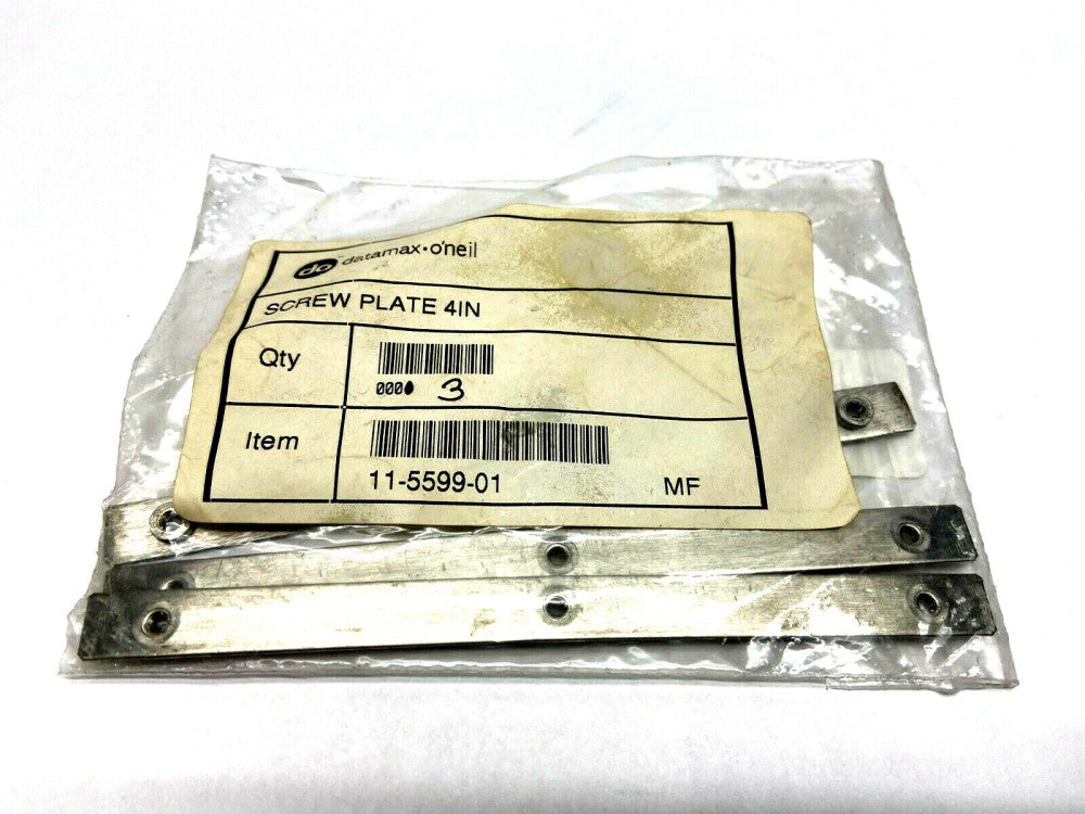 Honeywell 11-5559-01 Screw Plate 4" for Label Printer LOT OF 3
