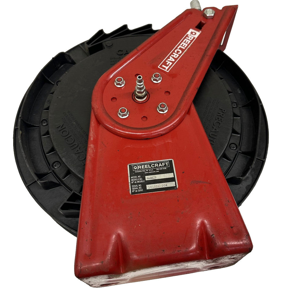 REELCRAFT SPRING RETURN HOSE REEL 3/8" VALVE SERIES RT MODEL 4JNC5