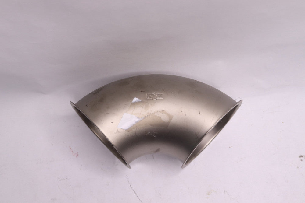 Tri-Clamp End 90 Degree Elbow 316 Stainless Steel 4"