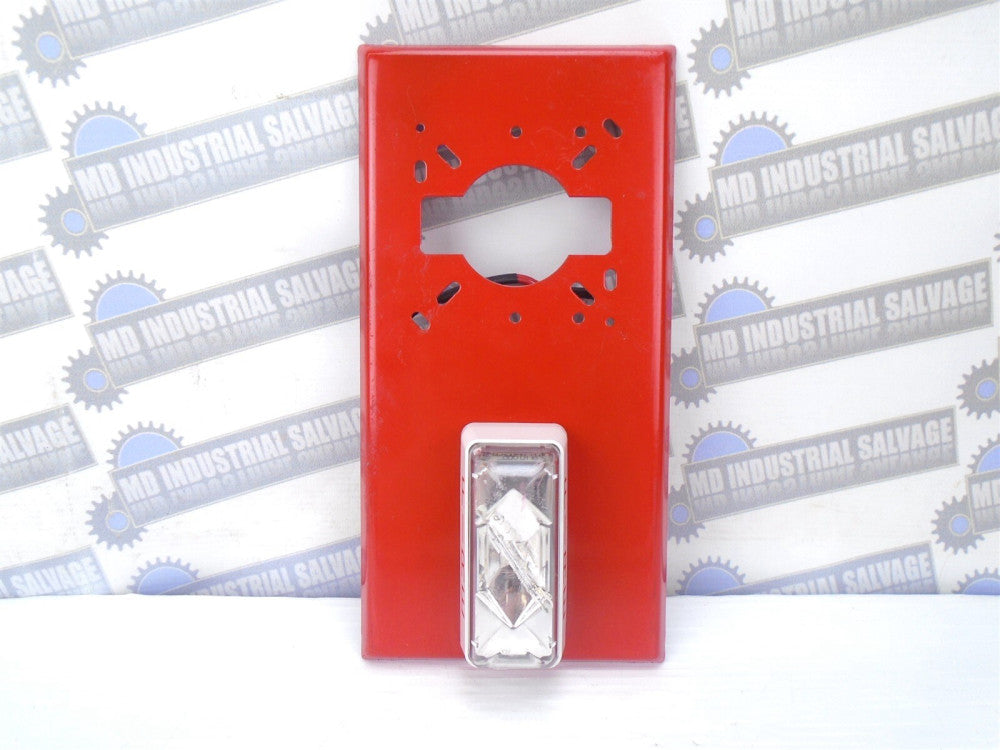 EDWARDS - 403-8A-R - Bell-Strobe Plate w/Strobe - 110 cd - indoor/outdoor (NEW)