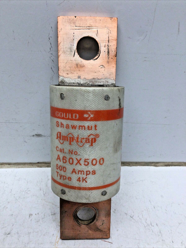FERRAZ SHAWMUT A60X500 Semiconductor Fuse 500 Amps 600VAC, Type 4K