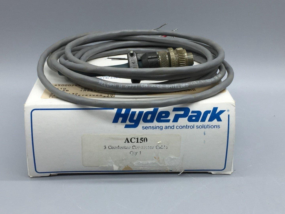 NEW HYDE PARK AC150 PLC CONNECTOR CABLE 10FT, SERIES SM700