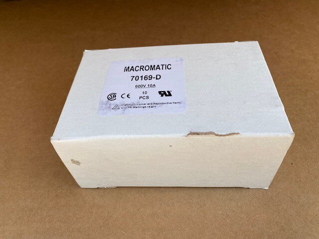 (10 PACK) Macromatic 70169-D 600V 10A Relay Sockets (NEW)