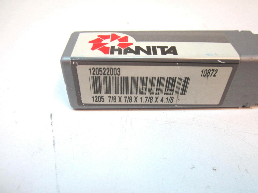 HANITA (120522003) M42 Cobalt 7/8" 4F RH End Mill 7/8 x 7/8 x 1-7/8 x 4-1/8