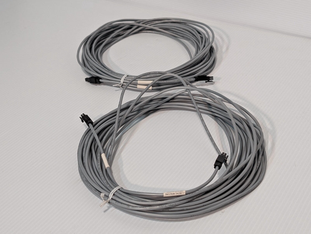 Lot of 2 Berchtold USCMG SUNRED FT-4 OR AWM 2464 300V 80 Degrees C VW-1 Cables