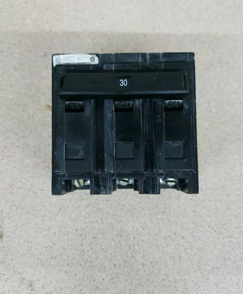 New Take Out! Eaton QBHW3030H Bolt-On Circuit Breaker 30A 240V 3P W#