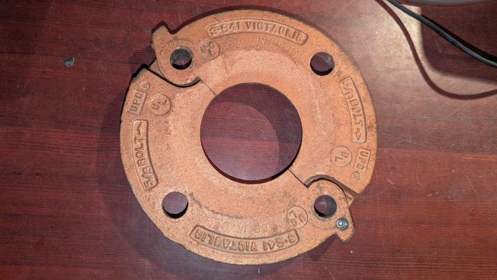 (1) Victaulic 3-641 Flange Lock Adapter for Copper Tubing