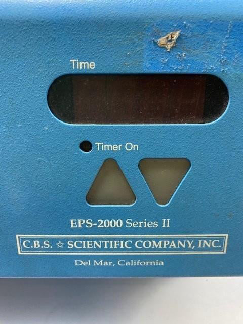 NEW C.B.S. Scientific Co. EPS-2000 SERIES II Power Supply 120V 7Amp 60Hz