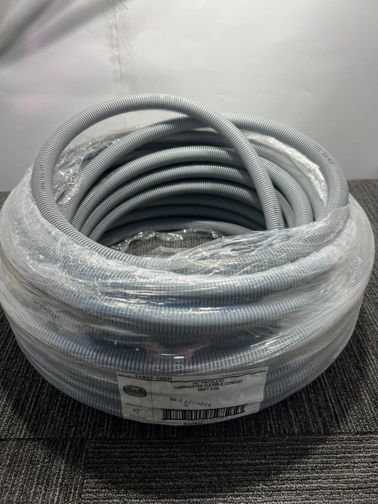ABB Carlon 11807-100R 100FT Coil 3/4" P&C Flex Corrugated Flexible Conduit