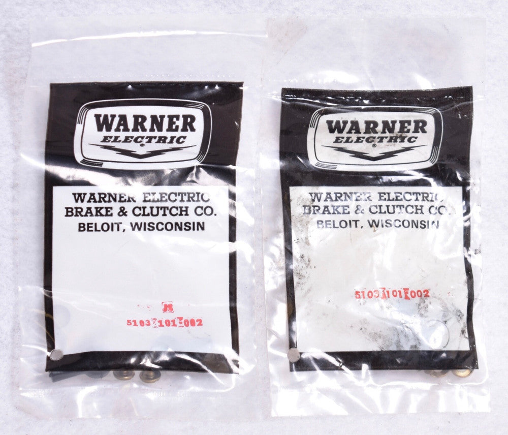 2 Count Warner Electric Terminal Accessory Kits 5103-101-002