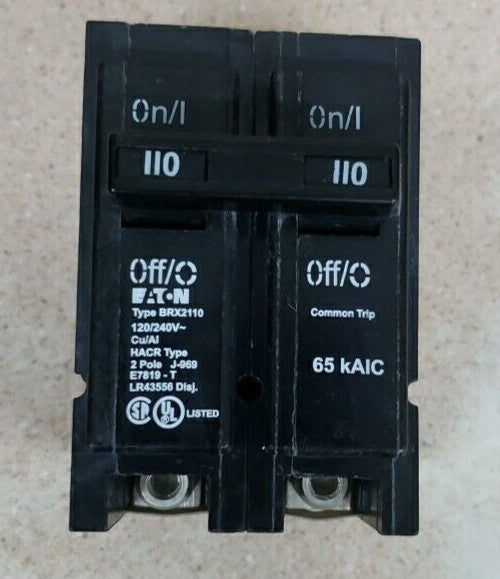 NEW EATON CUTLER-HAMMER CIRCUIT BREAKER BRX2110