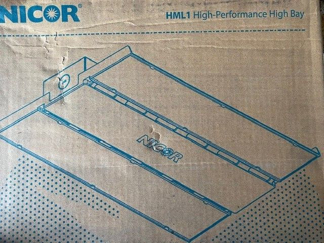 LED Low Bay High Bay Nicor HML1100U50A - 5000K - 14Lumens White