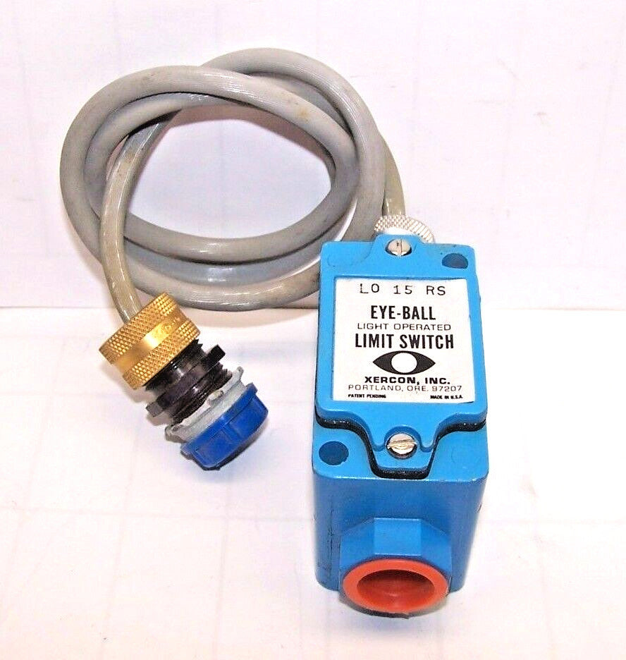 New Xercon Eye-Ball Light Operated Limit Switch L0 15 RS