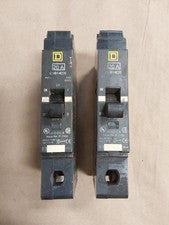 Square D EDB14020 Circuit Breaker 20A Amp 277V QTY 2