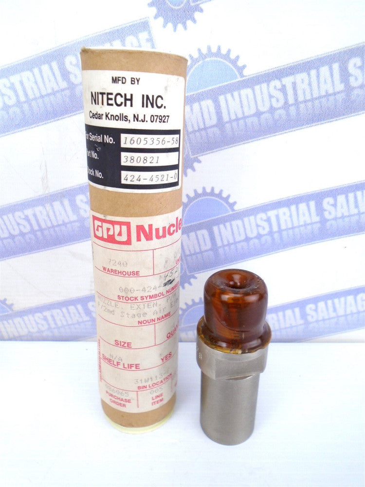 NITECH - NOZZLE EXTENSION - 380821 - 380280 - 5128 - w/2nd STAGE AIR INJECTOR