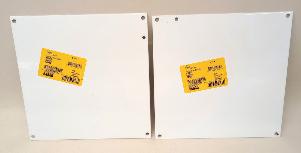 Hoffman 54830 JIC Box Panel A10P10 8-3/4" X 8-7/8" X 1/16" (Pack Of 2)