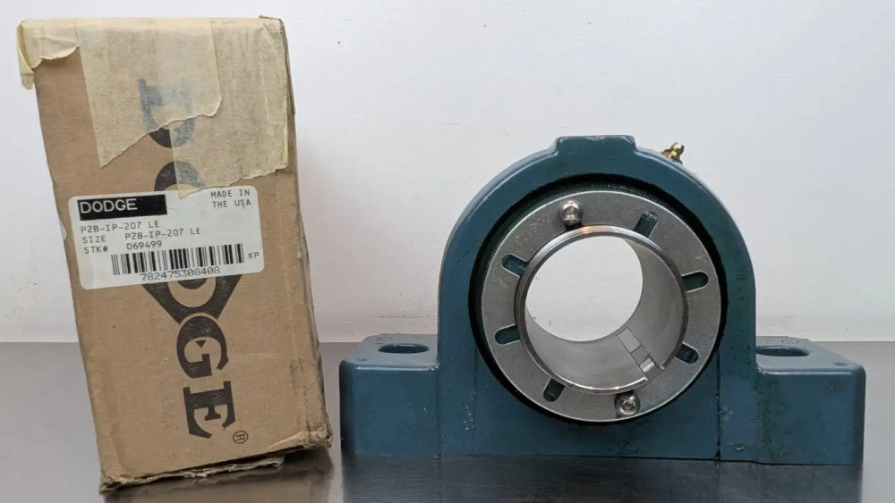 Dodge P2B-IP-207LE Pillow Block Bearing 069499 2-7/16" ID Labyrinth Seal