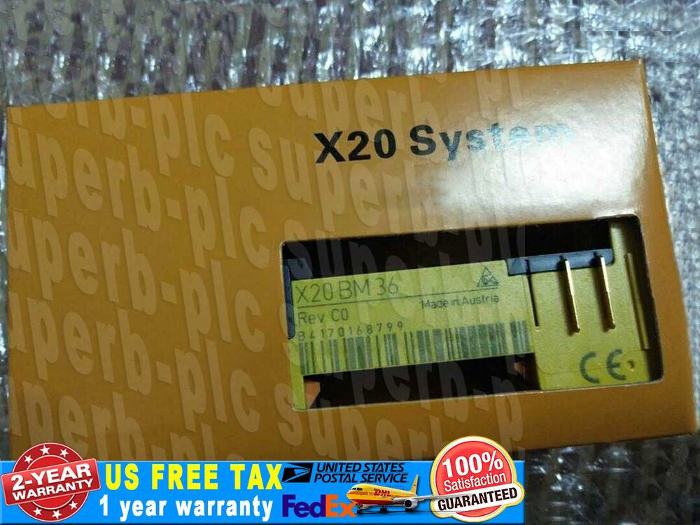 1PC New B&R X20BM36 X20 BM 36 Bus I/O Module Expedited Shipping