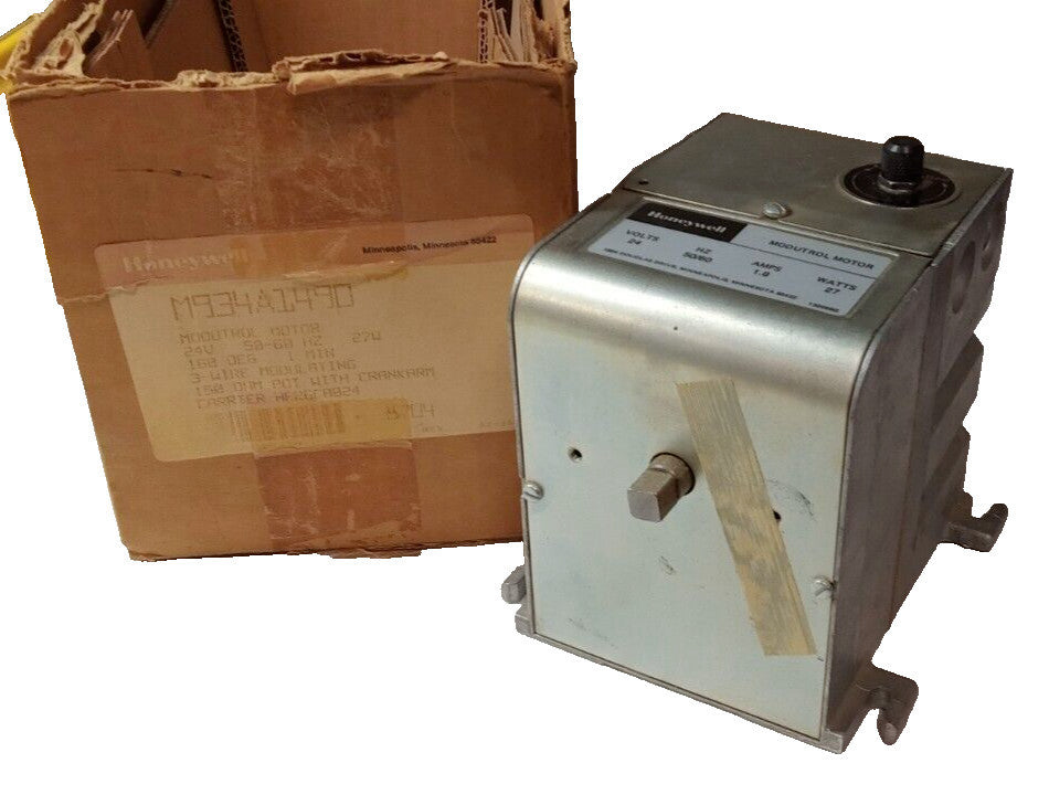 NEW HONEYWELL MODUTROL ACTUATOR MOTOR 160º 24V 1.8 AMP 27 WATT M934A1490