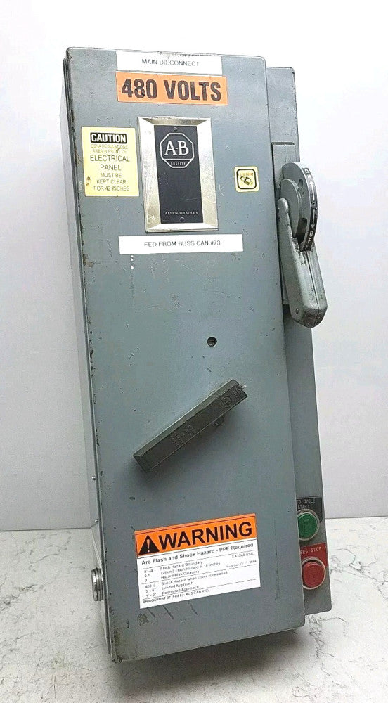 Allen Bradley SIZE 0 Combination Starter 712-AJCD24 Series N Type 12