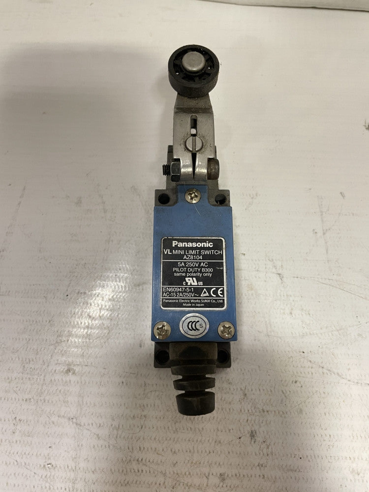 Panasonic AZ8104 VL Mini Roller Lever Limit Switch 250VAC 5A