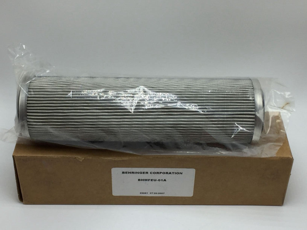 BEHRINGER BHMFEU-01A HYDRAULIC FILTER ELEMENT 1 MICRON