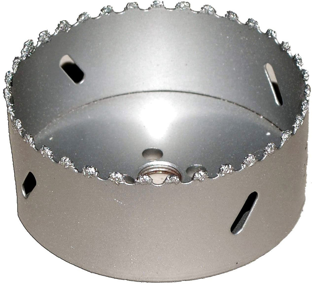 4 inch Concrete Hole Saw for Masonry Drywall and Brick 102mm (4 in), Silver