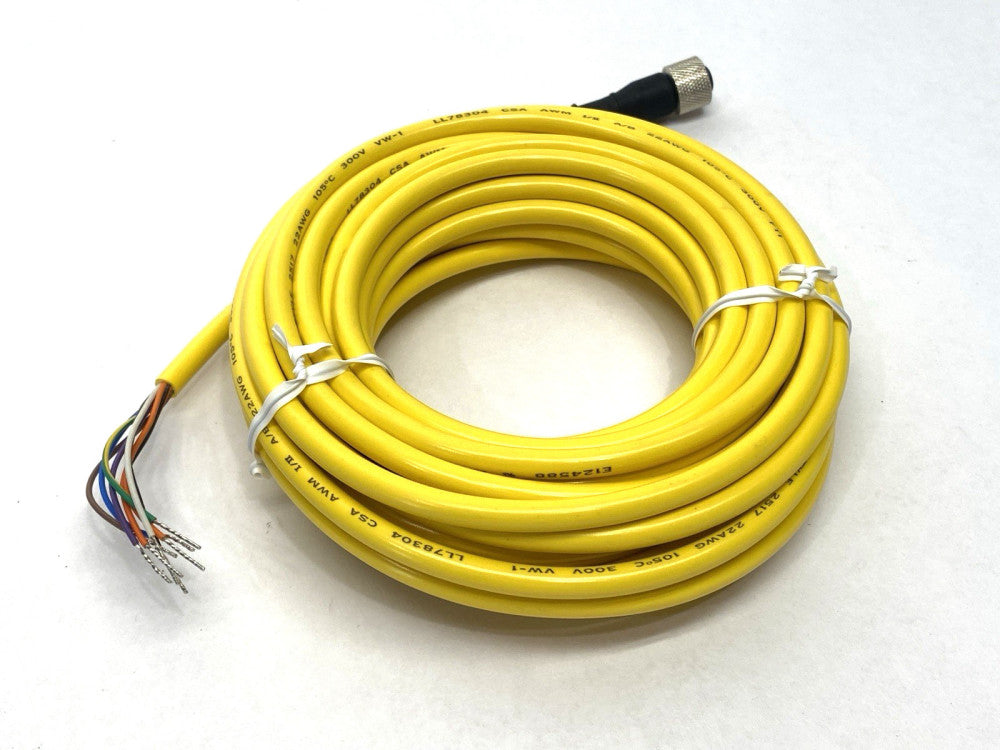 Banner QDE-825D Single-Ended Cordset Female Connector M12 8-Pin 70884