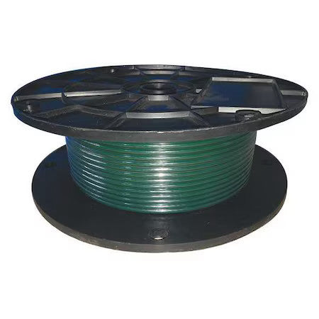Dayton 33Rg06 Cable,1/8 In.,500 Ft.,7 X 7,Green Poly