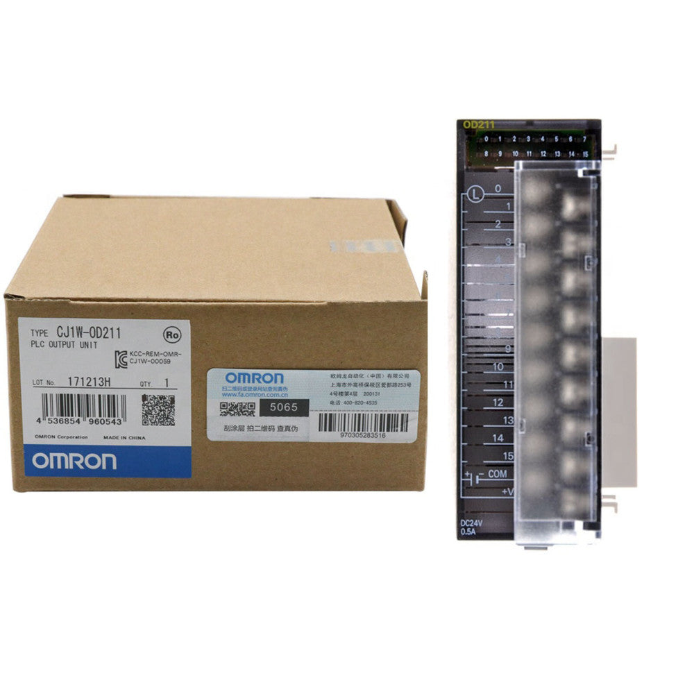 New OMRON Automation CJ1W-OD211 Output Unit Programmable Logic Controller Module