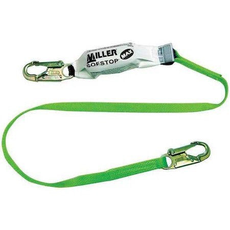 Honeywell Miller 940Wls-Z7/6Ftgn Miller Shock Absorbing Lanyard, 6 Ft. Length,